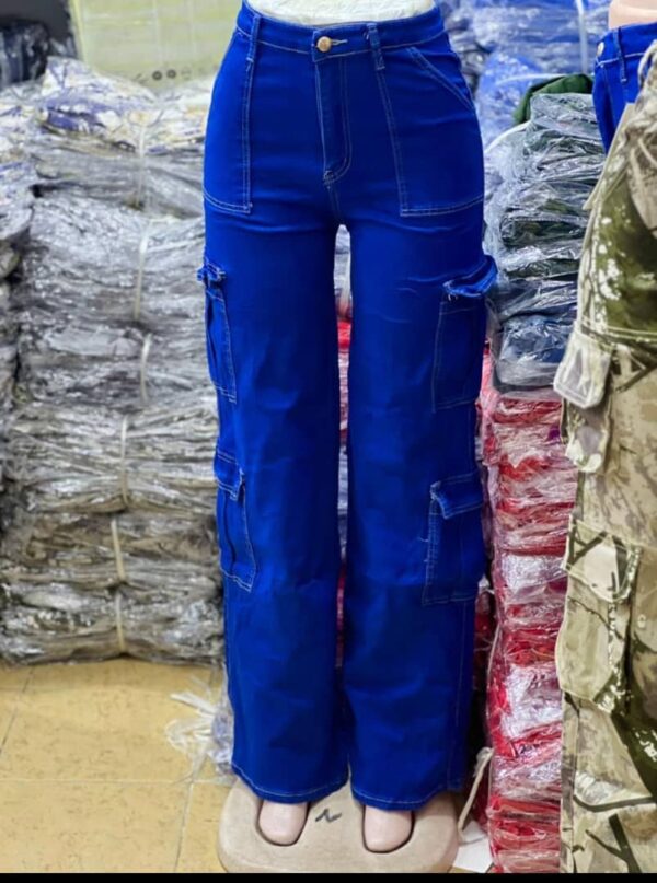 Ladies trousers; cargo pants